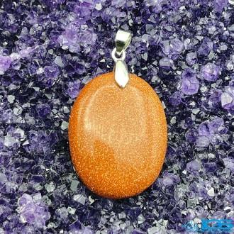 گردنبند سنگ دلربا اکلیلی کهکشان ستاره (گلدستون) Goldstone